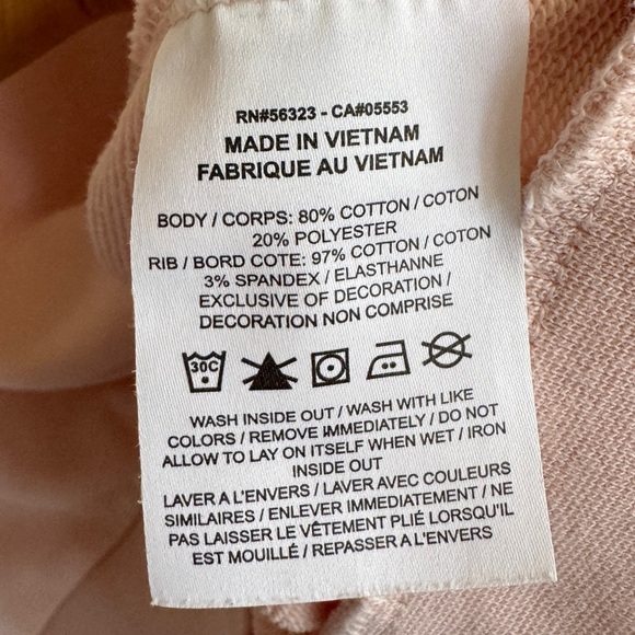 Nike Sportswear Femme Women's Crewneck Sweatshirt Top, Blush Pink, Size L - Picture 9 of 9